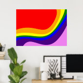 Rainbow Roy G Biv Poster (Heimbüro)