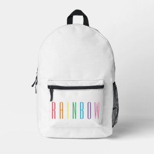 RAINBOW-Rucksack Bedruckter Rucksack
