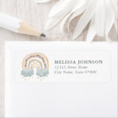 Rainbow-Rücksendeadressen-Aufkleber (Insitu)