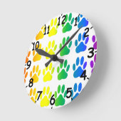 Rainbow Runde Wanduhr (Winkel)