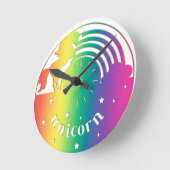 Rainbow Runde Wanduhr (Winkel)