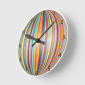 Rainbow Runde Wanduhr (Winkel)