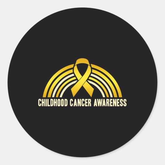 Rainbow Runder Aufkleber (Vorderseite)