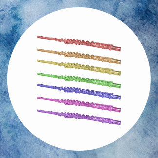 Rainbow Runder Aufkleber