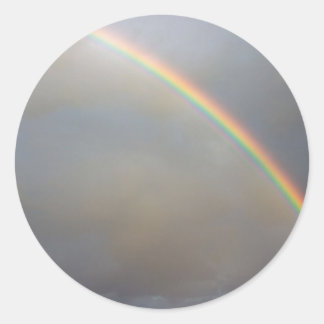 Rainbow Runder Aufkleber