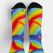 Rainbow Runners Socken (Oben)