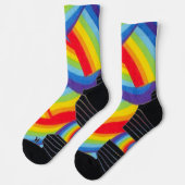 Rainbow Runners Socken (Links)