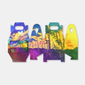 Rainbow Rural Landscape Box *Persönlich gestalten* Geschenkschachtel (Ungefaltet)