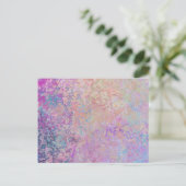 Rainbow Rust Postkarte (Stehend Vorderseite)