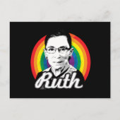 Rainbow Ruth - LGBT-Politik - Postkarte (Vorderseite)