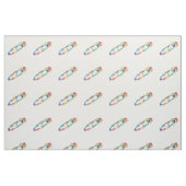 Rainbow Safety Button Stoff (Fat Quarter (45,7 x 55,9 cm))