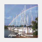 Rainbow Sailing Magnet (Vorne)