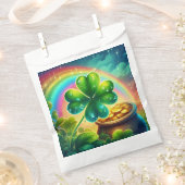 Rainbow Saint Patrick's Day Klee Geschenktütchen (Ausgeschnitten)
