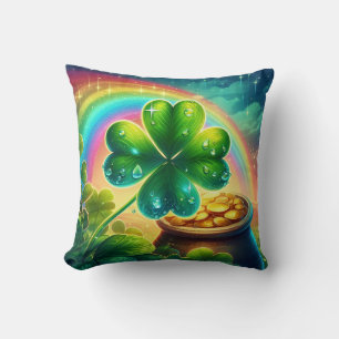 Rainbow Saint Patrick's Day Klee Kissen