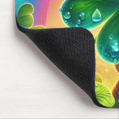 Rainbow Saint Patrick's Day Klee Mousepad (Ecke)