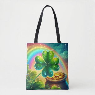 Rainbow Saint Patrick's Day Klee Tasche