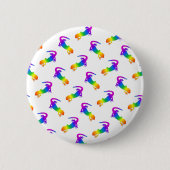 Rainbow Salamander Button (Vorderseite)