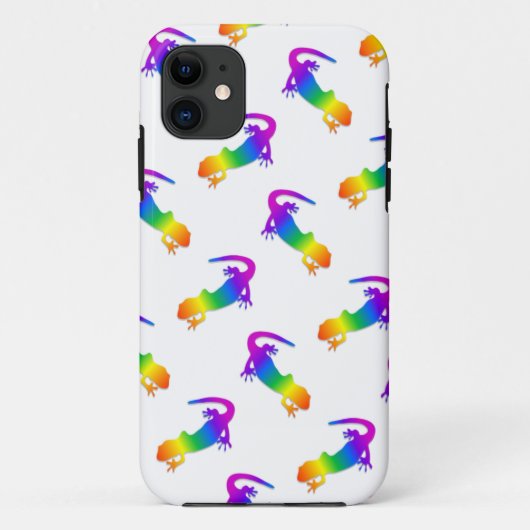 Rainbow Salamander Case-Mate iPhone Hülle (Rückseite)