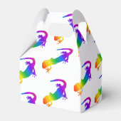 Rainbow Salamander Custom Colorful Geschenkschachtel (Rückseite)