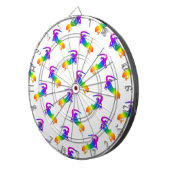 Rainbow Salamander Dartscheibe (Vorderseite rechts)