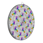 Rainbow Salamander Dartscheibe (Vorderseite Links)