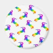 Rainbow Salamander Magnet (Vorne)