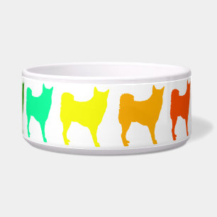 Rainbow Samoyed Pet Bowl Napf