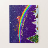 Rainbow Santa Claus Puzzle (Vertikal)