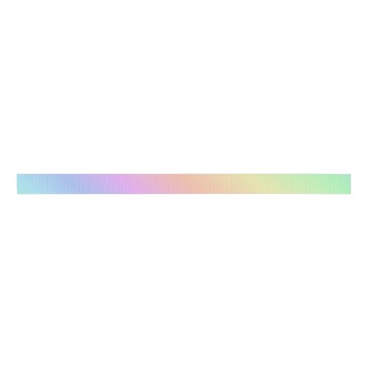 Rainbow Satin Ribbon Ripsband (Vorderseite)