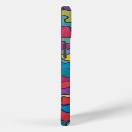 Rainbow-Scales Abstrakt Case-Mate iPhone Hülle (Rückseite / Rechts)