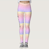 Rainbow Scales Mermaid Schwanz Leggings (Vorderseite)