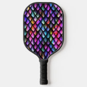 Rainbow Scales Pickleball Racket Schläger (Vorderseite)