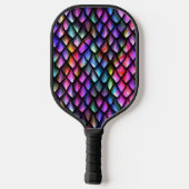 Rainbow Scales Pickleball Racket Schläger (Rückseite)