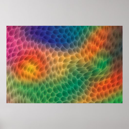 Rainbow-Scales-Poster Poster (Vorne)