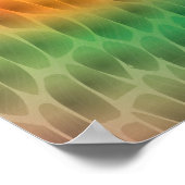 Rainbow-Scales-Poster Poster (Ecke)