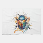 Rainbow Scarab Geschirrtuch (Horizontal)