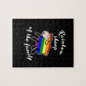 Rainbow Schafe Puzzle (Horizontal)