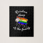 Rainbow Schafe Puzzle (Vertikal)