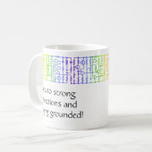 Rainbow Schematica Personalisierte Mug Kaffeetasse (Vorderseite Links)