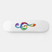Rainbow-Schlüsselbund Skateboard (Horizontal)