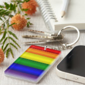 Rainbow-Schlüsselkette Schlüsselanhänger (Vorderseite rechts)