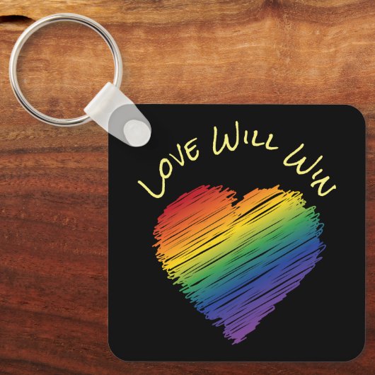 Rainbow-Schlüsselkette Schlüsselanhänger (Vorderseite)