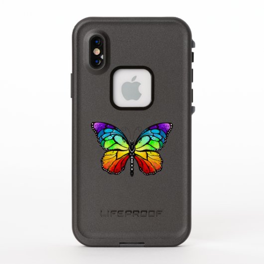 Rainbow-Schmetterling Monarch (Rückseite)