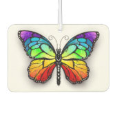 Rainbow-Schmetterling Monarch Autolufterfrischer (Vorderseite)