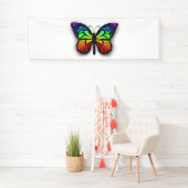 Rainbow-Schmetterling Monarch Banner (Insitu)