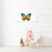 Rainbow-Schmetterling Monarch Banner (Insitu)
