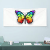 Rainbow-Schmetterling Monarch Banner (Messe)