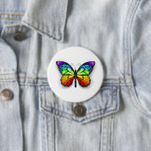 Rainbow-Schmetterling Monarch Button (Beispiel)