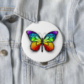 Rainbow-Schmetterling Monarch Button (Beispiel)
