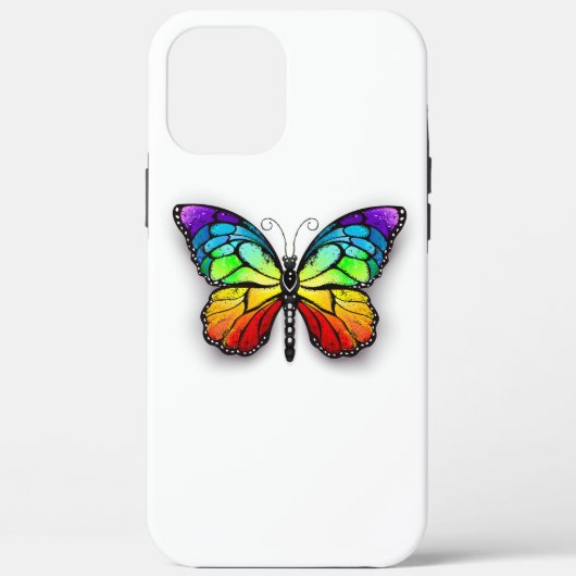 Rainbow-Schmetterling Monarch Case-Mate iPhone Hülle (Rückseite)
